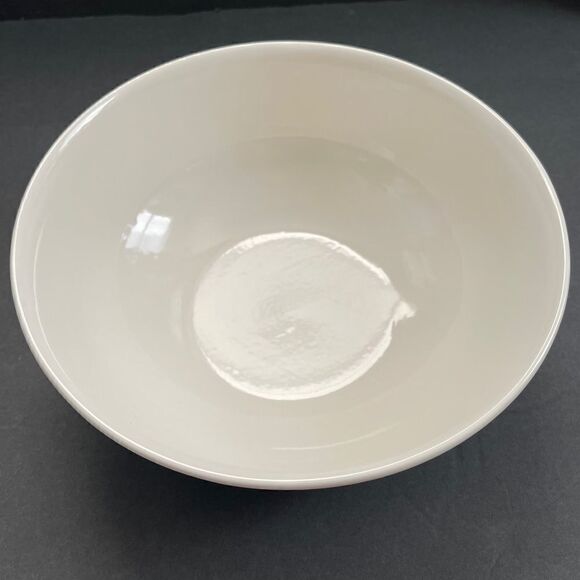 Mikasa English Countryside White 9” Stoneware Serving Salad Bowl Discontinued - Picture 10 of 16